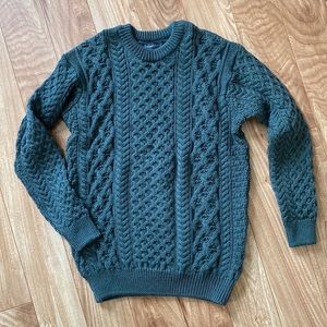 Irelands Eye cableknit sweater, wool sweater